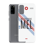 Load image into Gallery viewer, MEL - Melbourne Samsung phone case with airport code
