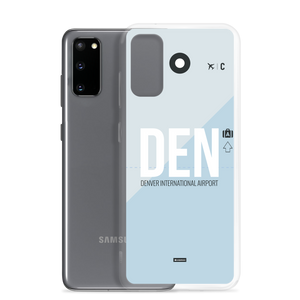 DEN - Denver Samsung phone case with airport code