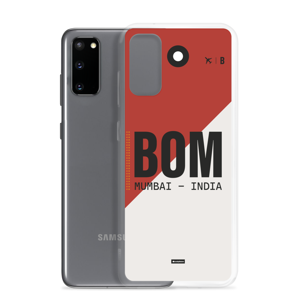 BOM - Mumbai airport code Samsung phone case