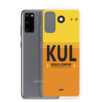 Load image into Gallery viewer, KUL - Kuala Lumpur Samsung phone case with airport code
