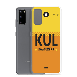 KUL - Kuala Lumpur Samsung phone case with airport code