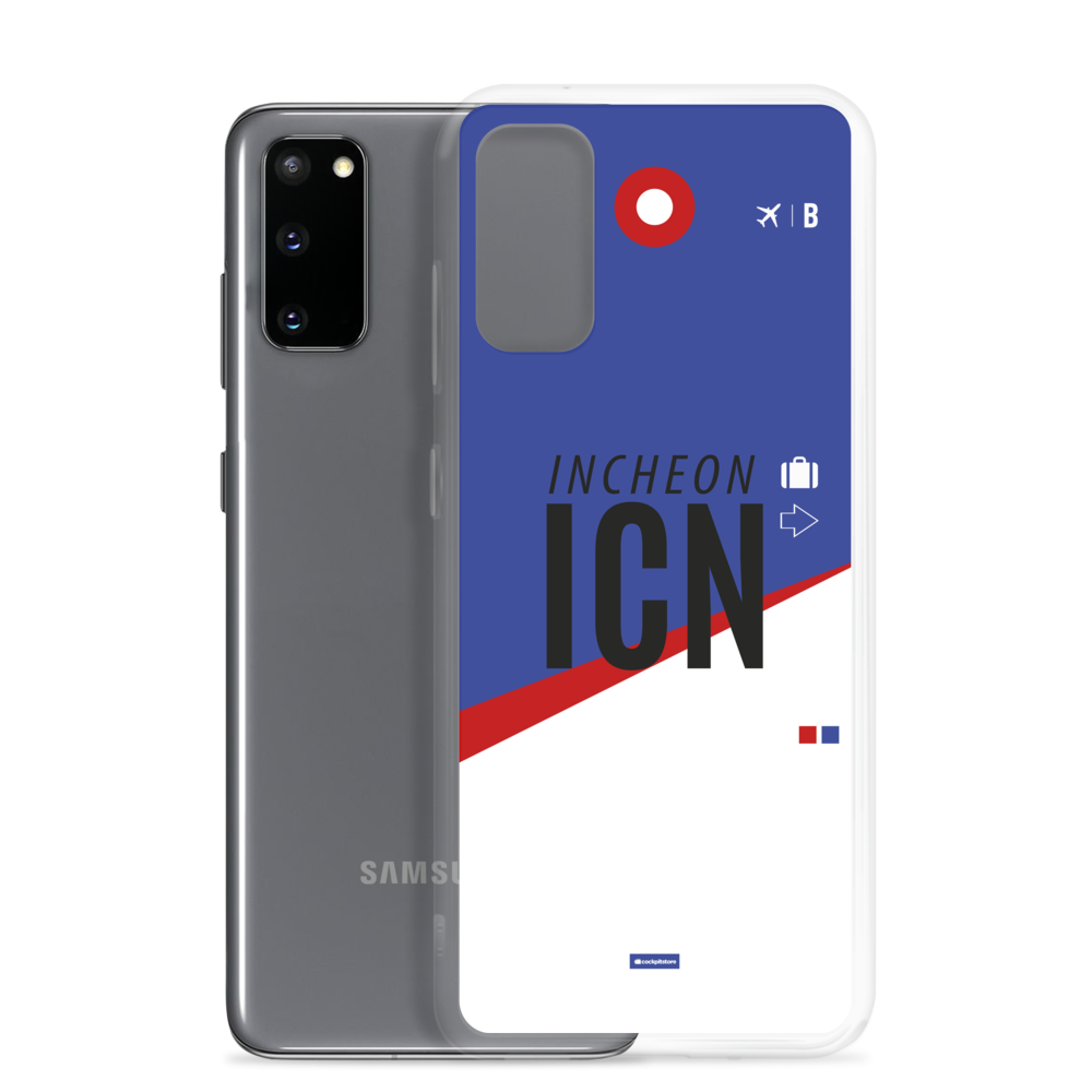 ICN - Incheon Samsung phone case with airport code