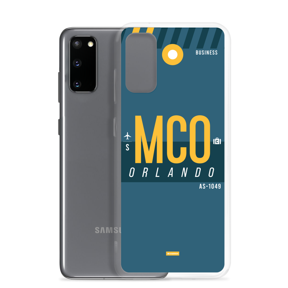 MCO - Orlando Samsung phone case with airport code