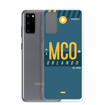 Load image into Gallery viewer, MCO - Orlando Samsung phone case with airport code
