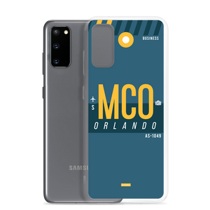 MCO - Orlando Samsung phone case with airport code