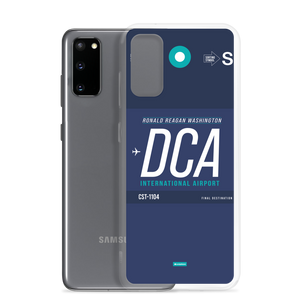 DCA - Washington Samsung-Handyhülle mit Flughafencode