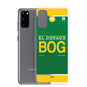 BOG - Bogota Samsung-Handyhülle mit Flughafencode