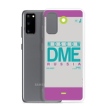 Load image into Gallery viewer, DME - Moscow Samsung phone case with airport code
