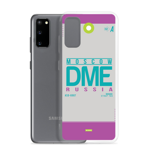 DME - Moscow Samsung phone case with airport code