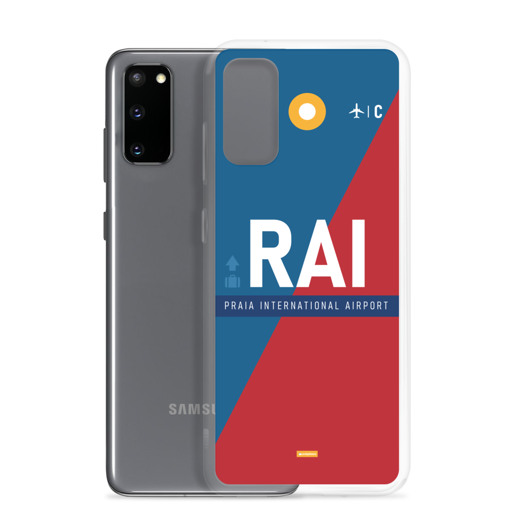 RAI - Praia Samsung-Handyhülle mit Flughafencode