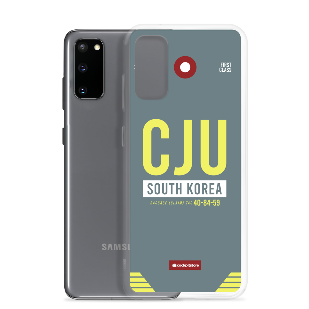 CJU - Jeju Samsung-Handyhülle mit Flughafencode