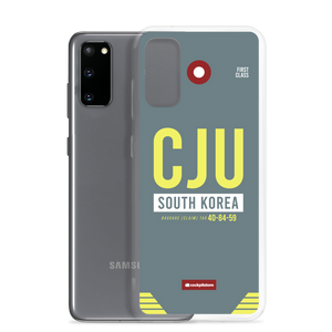 CJU - Jeju Samsung-Handyhülle mit Flughafencode