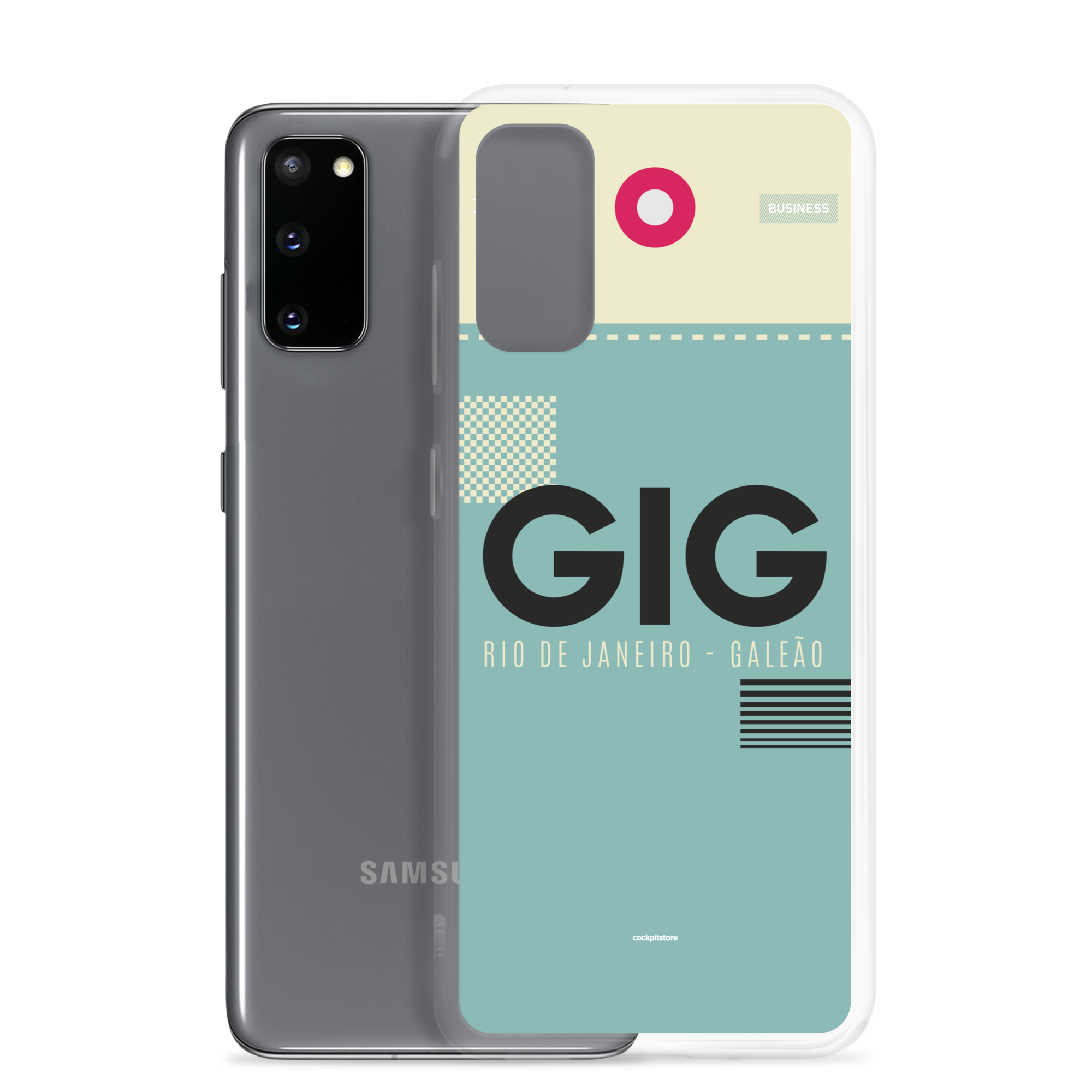 GIG - Rio De Janeiro - Galeao Samsung phone case with airport code