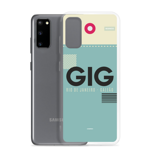 GIG - Rio De Janeiro - Galeao Samsung phone case with airport code