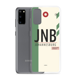 Load image into Gallery viewer, JNB - Johannesburg Samsung phone case with airport code
