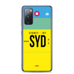 Lade das Bild in den Galerie-Viewer, SYD - Sydney Samsung-Handyhülle mit Flughafencode
