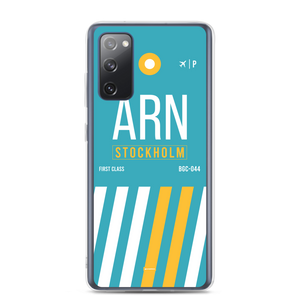 ARN - Stockholm Samsung phone case with airport code