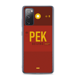 Load image into Gallery viewer, PEK - Beijing airport code Samsung phone case
