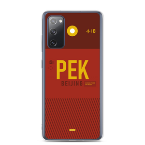 PEK - Beijing airport code Samsung phone case