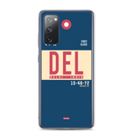 Load image into Gallery viewer, DEL - Delhi airport code Samsung phone case
