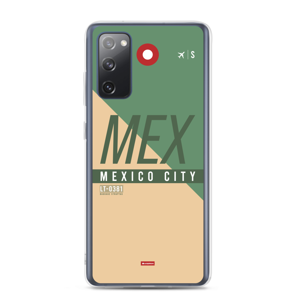 MEX - Mexico Samsung-Handyhülle mit Flughafencode