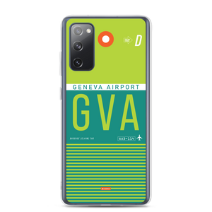 GVA - Geneva Samsung phone case with airport code