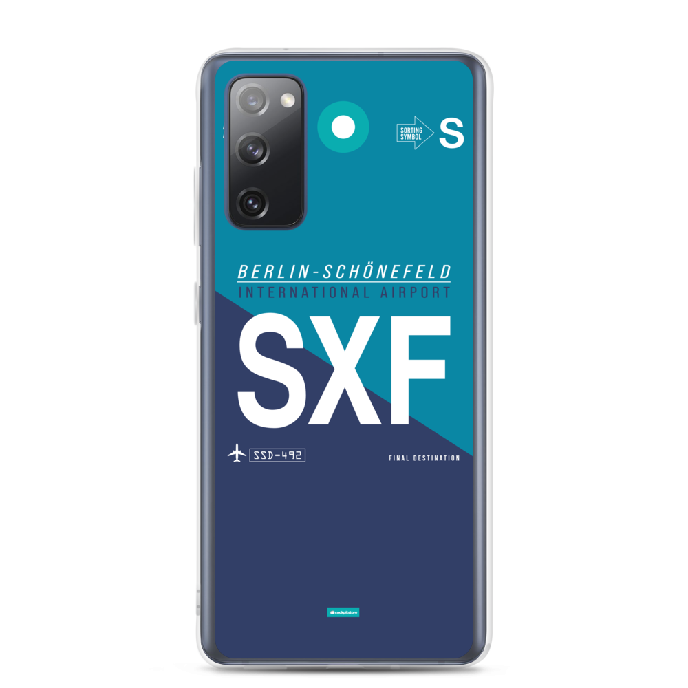 SXF - Schönefeld Samsung phone case with airport code