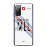 Load image into Gallery viewer, MEL - Melbourne Samsung phone case with airport code
