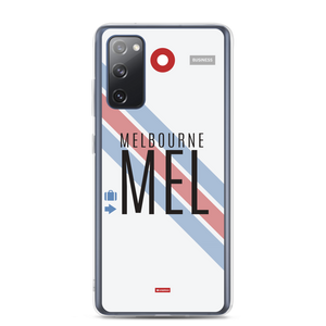 MEL - Melbourne Samsung phone case with airport code