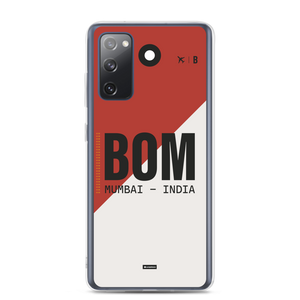 BOM - Mumbai airport code Samsung phone case