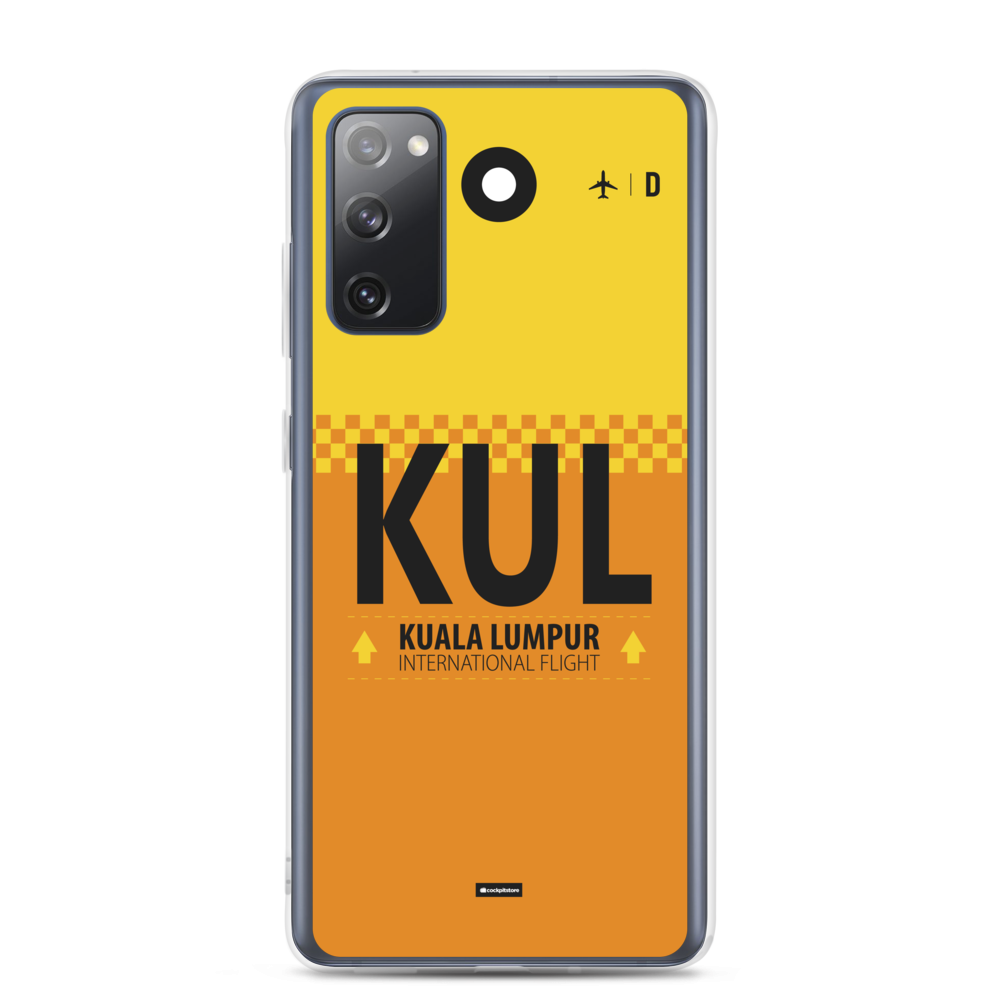 KUL - Kuala Lumpur Samsung phone case with airport code