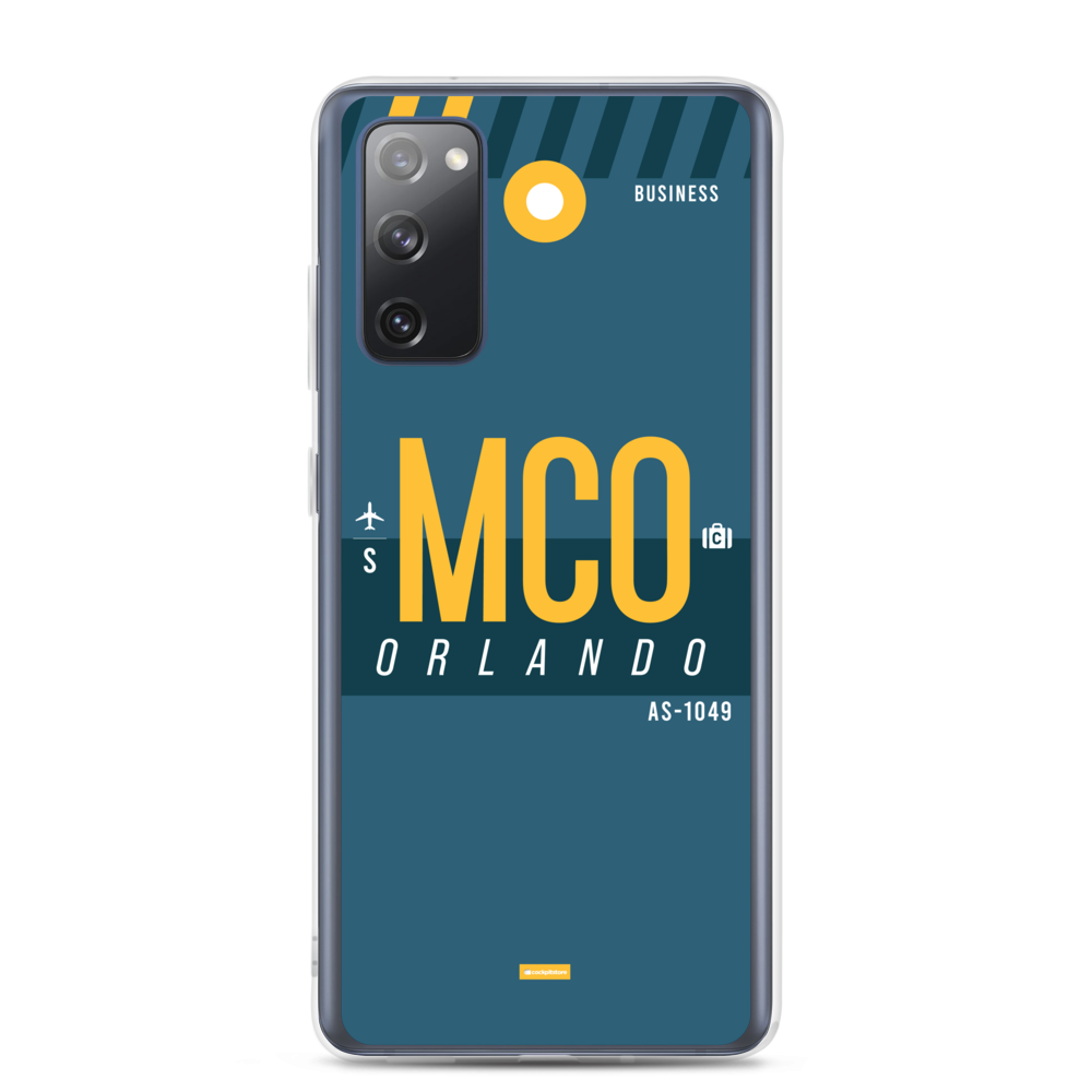 MCO - Orlando Samsung phone case with airport code