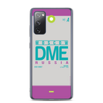 Load image into Gallery viewer, DME - Moscow Samsung phone case with airport code
