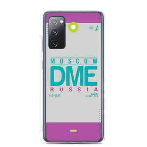 DME - Moscow Samsung phone case with airport code