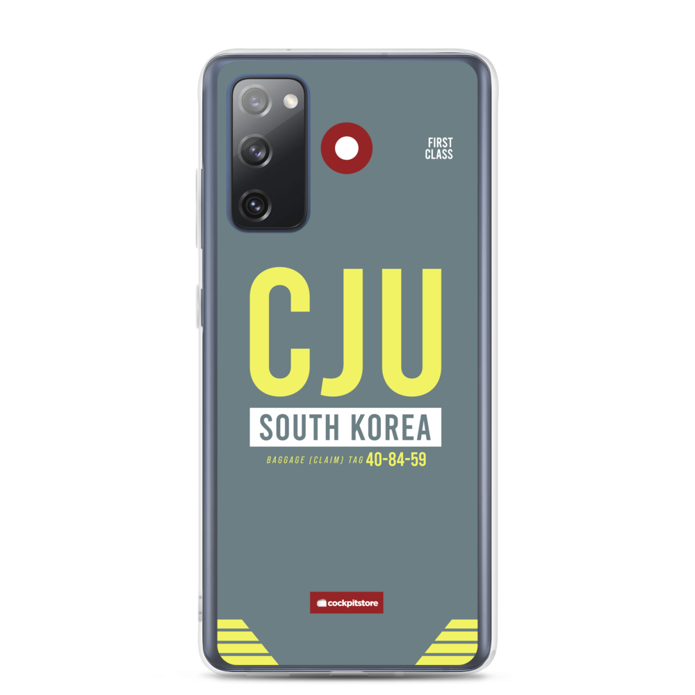 CJU - Jeju Samsung-Handyhülle mit Flughafencode