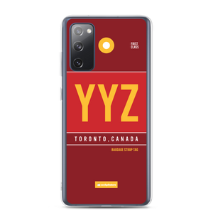 YYZ - Toronto airport code Samsung phone case