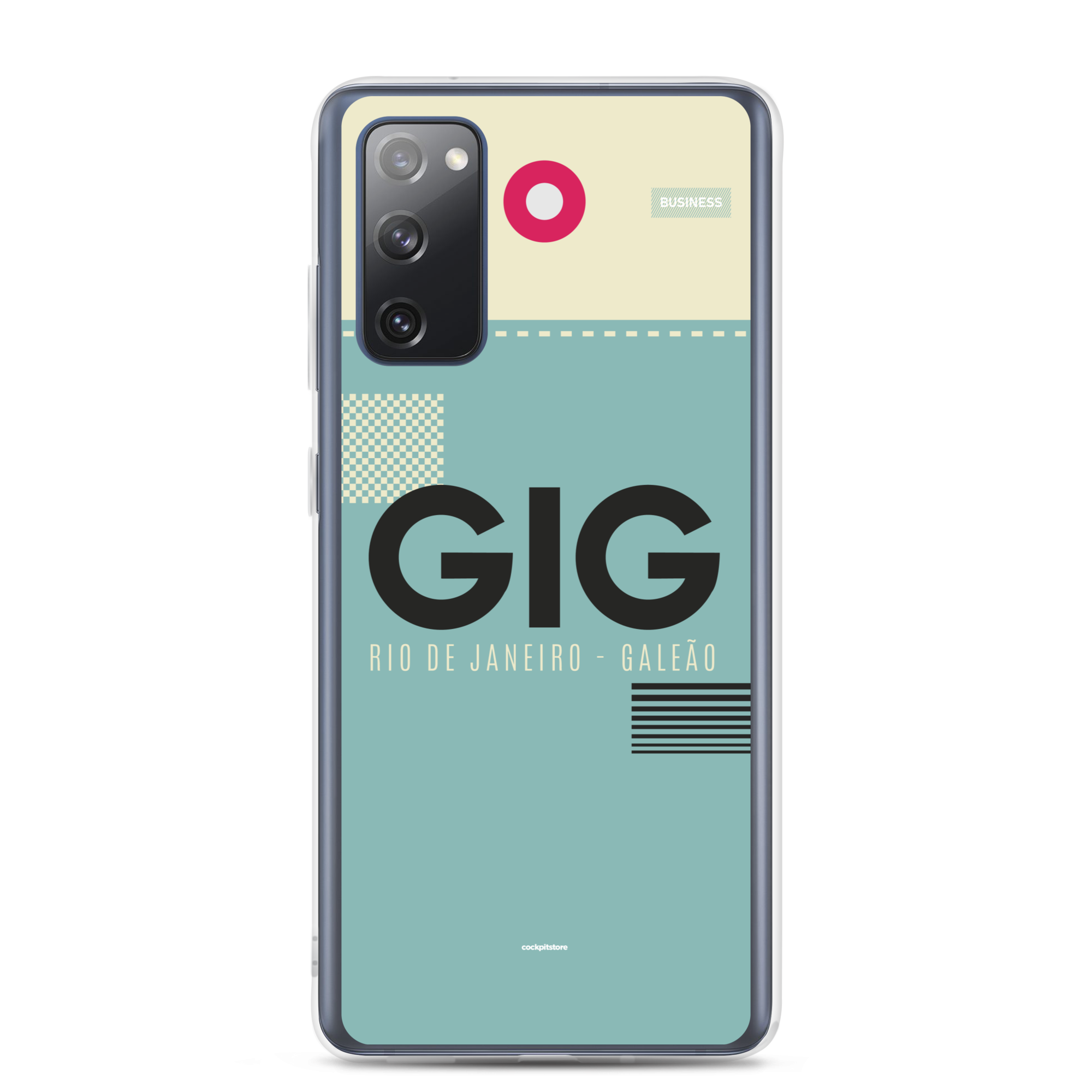 GIG - Rio De Janeiro - Galeao Samsung phone case with airport code