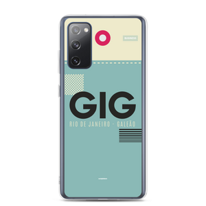 GIG - Rio De Janeiro - Galeao Samsung phone case with airport code