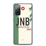 Load image into Gallery viewer, JNB - Johannesburg Samsung phone case with airport code
