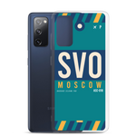 Load image into Gallery viewer, SVO - Moscow Samsung phone case with airport code
