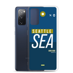 Lade das Bild in den Galerie-Viewer, SEA - Seattle Samsung-Handyhülle mit Flughafencode

