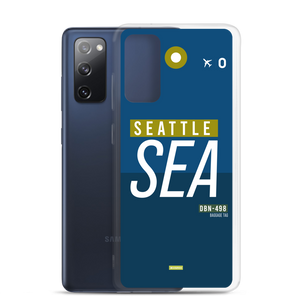 SEA - Seattle Samsung-Handyhülle mit Flughafencode