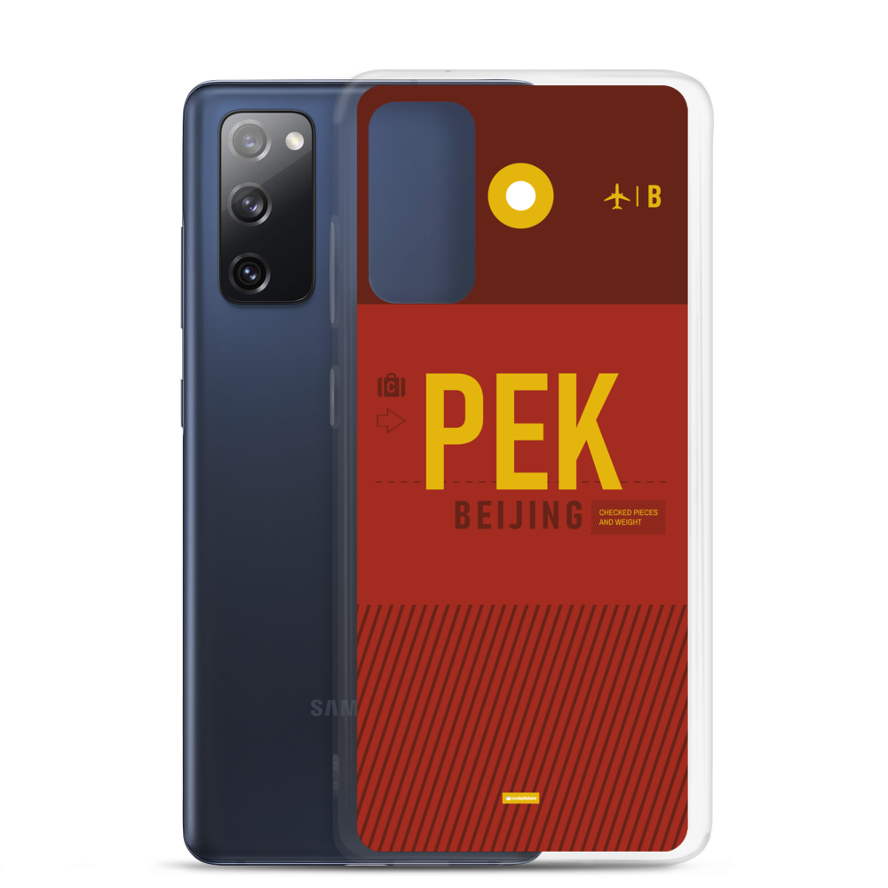 PEK - Beijing airport code Samsung phone case