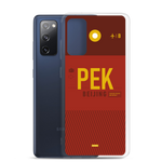 Load image into Gallery viewer, PEK - Beijing airport code Samsung phone case
