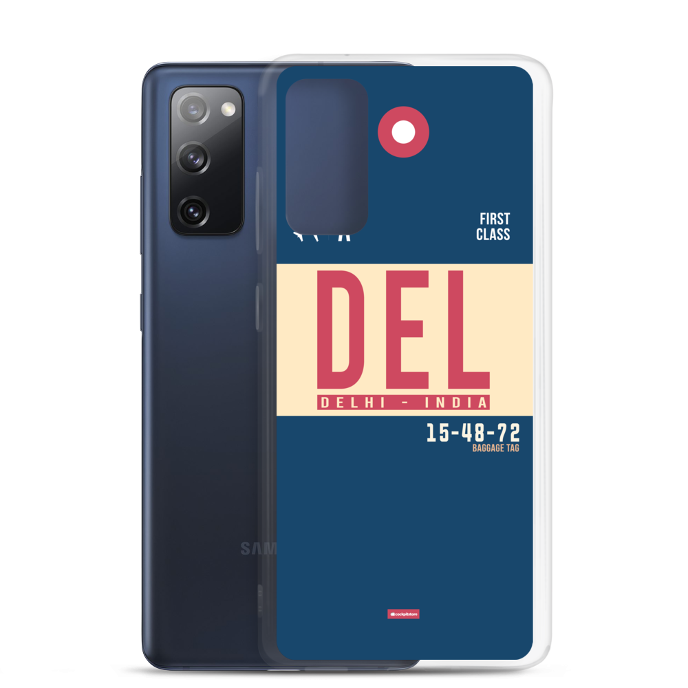 DEL - Delhi airport code Samsung phone case