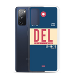 Load image into Gallery viewer, DEL - Delhi airport code Samsung phone case
