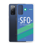 Load image into Gallery viewer, SFO - San Francisco airport code Samsung phone case
