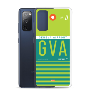 GVA - Geneva Samsung phone case with airport code