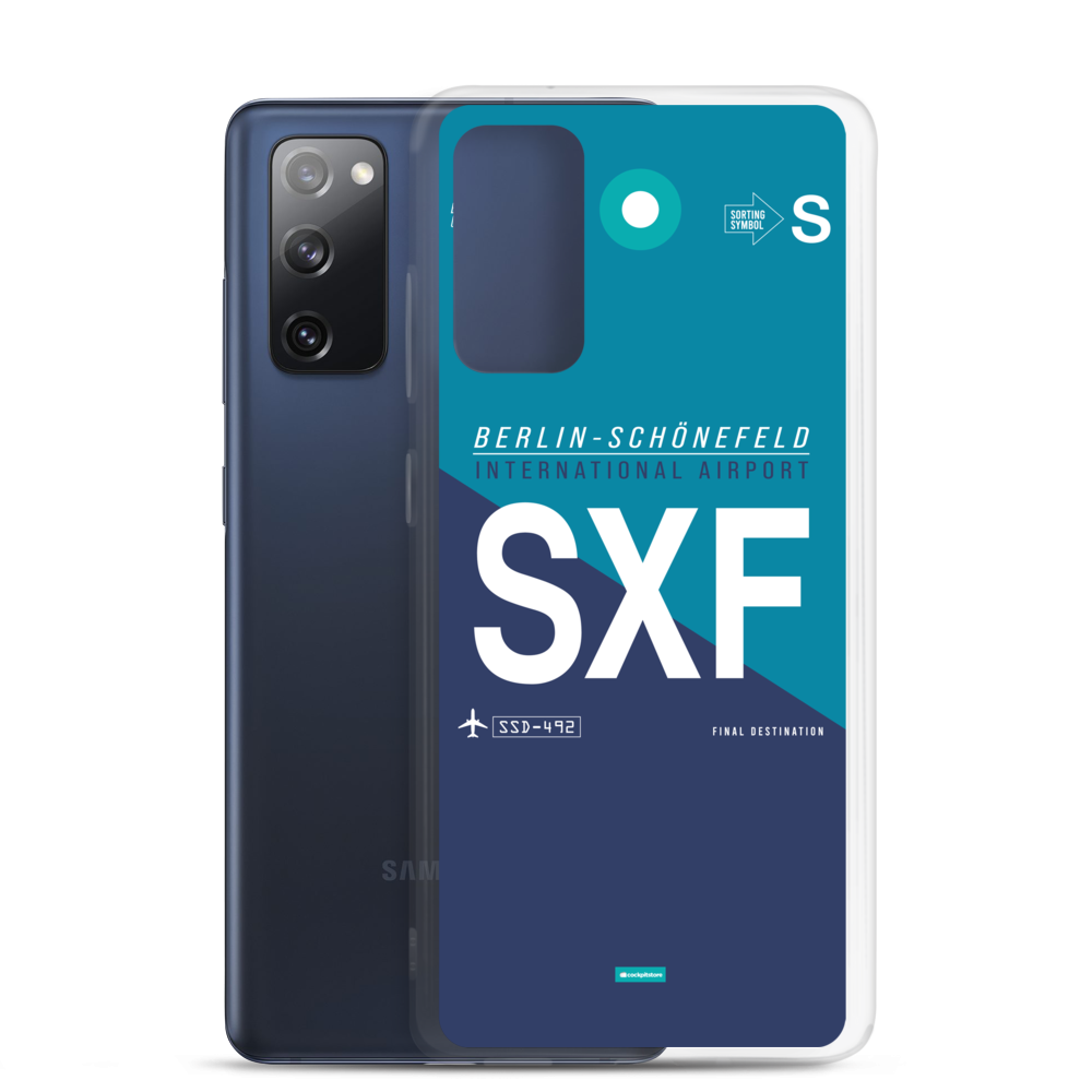 SXF - Schönefeld Samsung phone case with airport code