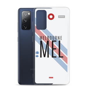 MEL - Melbourne Samsung phone case with airport code